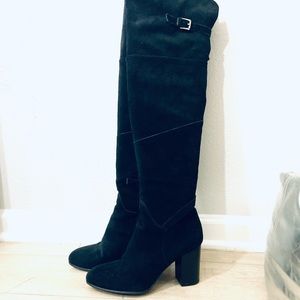 Sam Edelman over the  knee suede boots